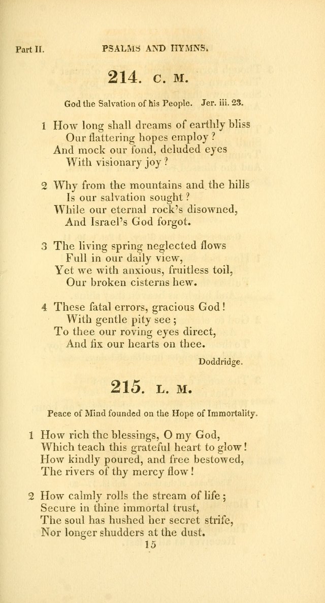 A Collection of Psalms and Hymns, for Social and Private Worship page 176