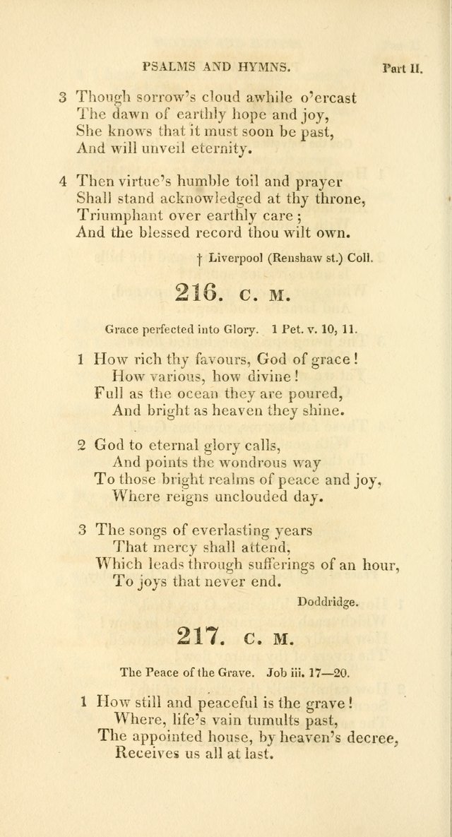 A Collection of Psalms and Hymns, for Social and Private Worship page 177