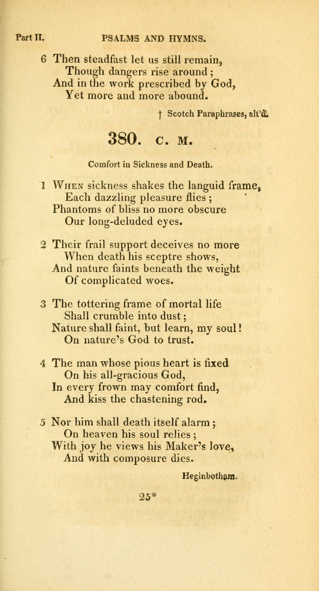 A Collection of Psalms and Hymns, for Social and Private Worship page 300