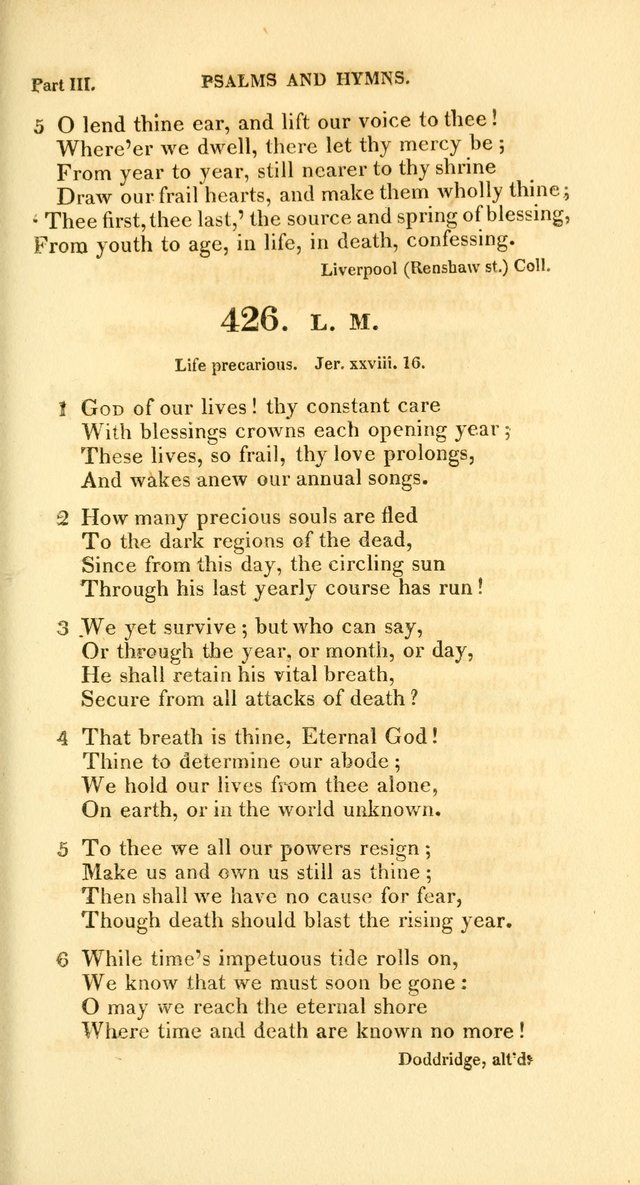 A Collection of Psalms and Hymns, for Social and Private Worship page 332