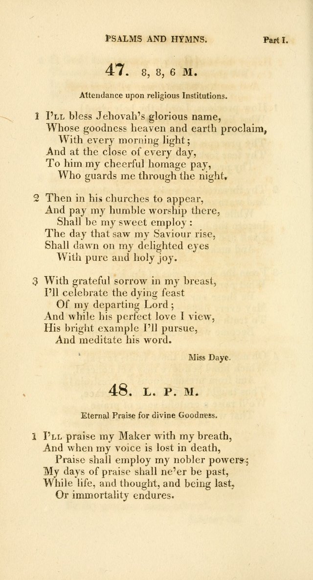 A Collection of Psalms and Hymns, for Social and Private Worship page 51