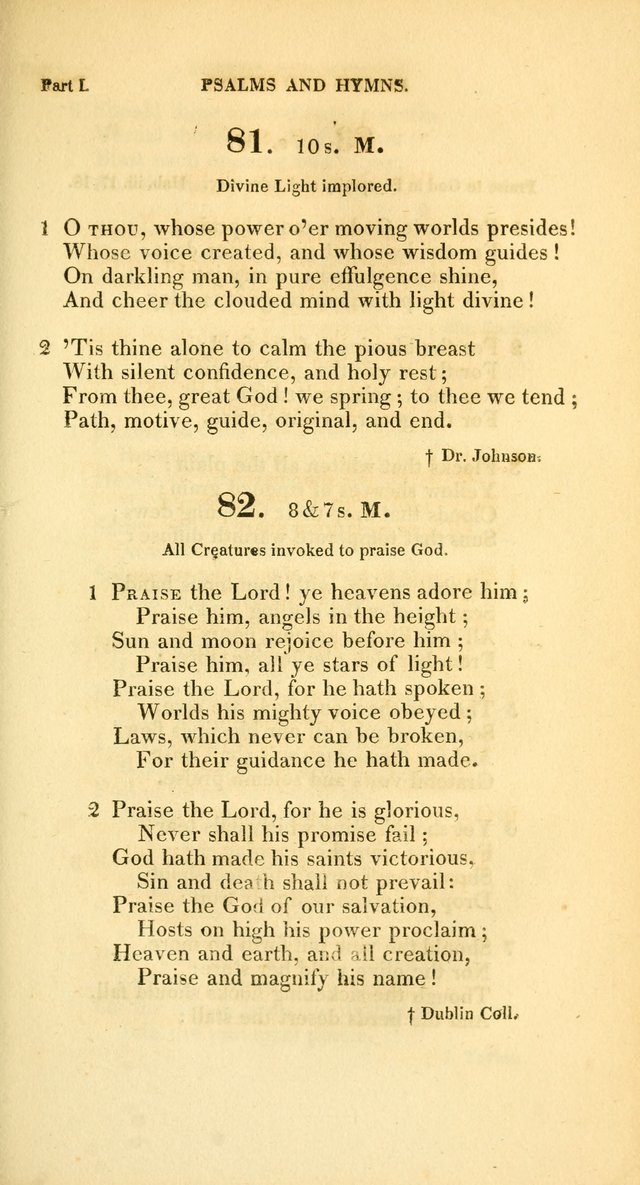 A Collection of Psalms and Hymns, for Social and Private Worship page 78