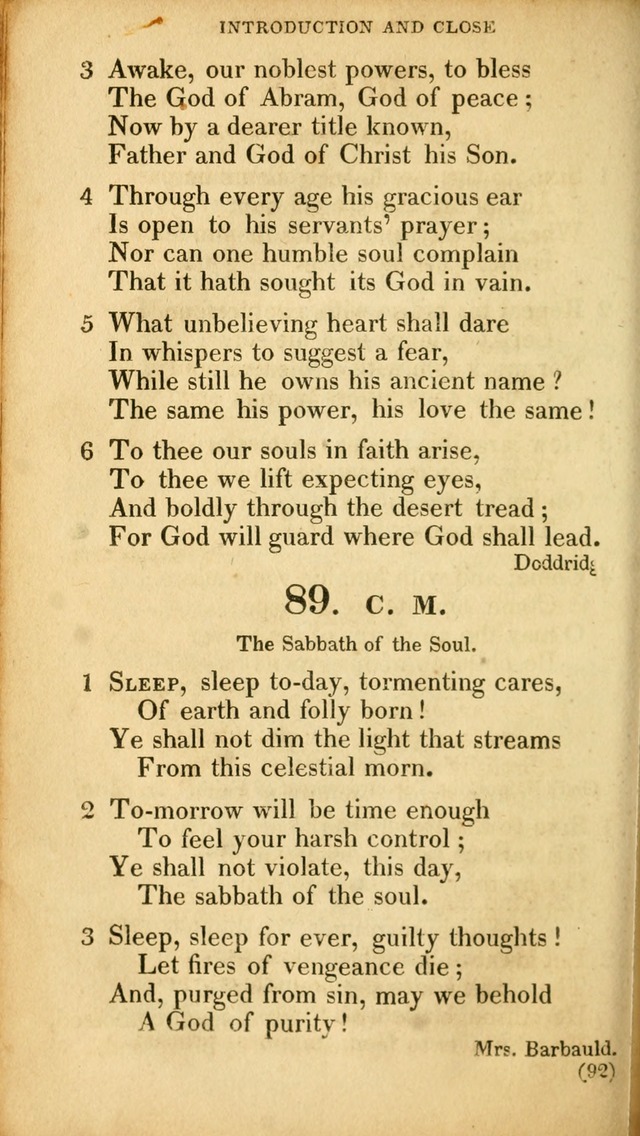 A Collection of Psalms and hymns, for social and private worship page 101