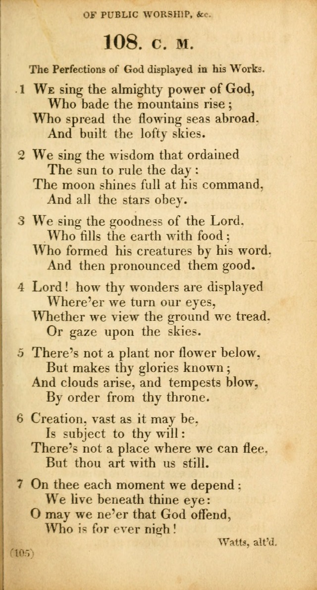 A Collection of Psalms and hymns, for social and private worship page 114