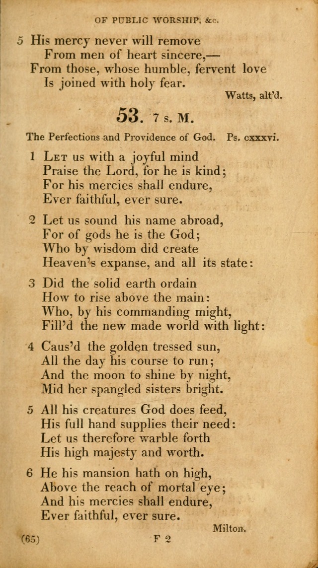 A Collection of Psalms and hymns, for social and private worship page 74