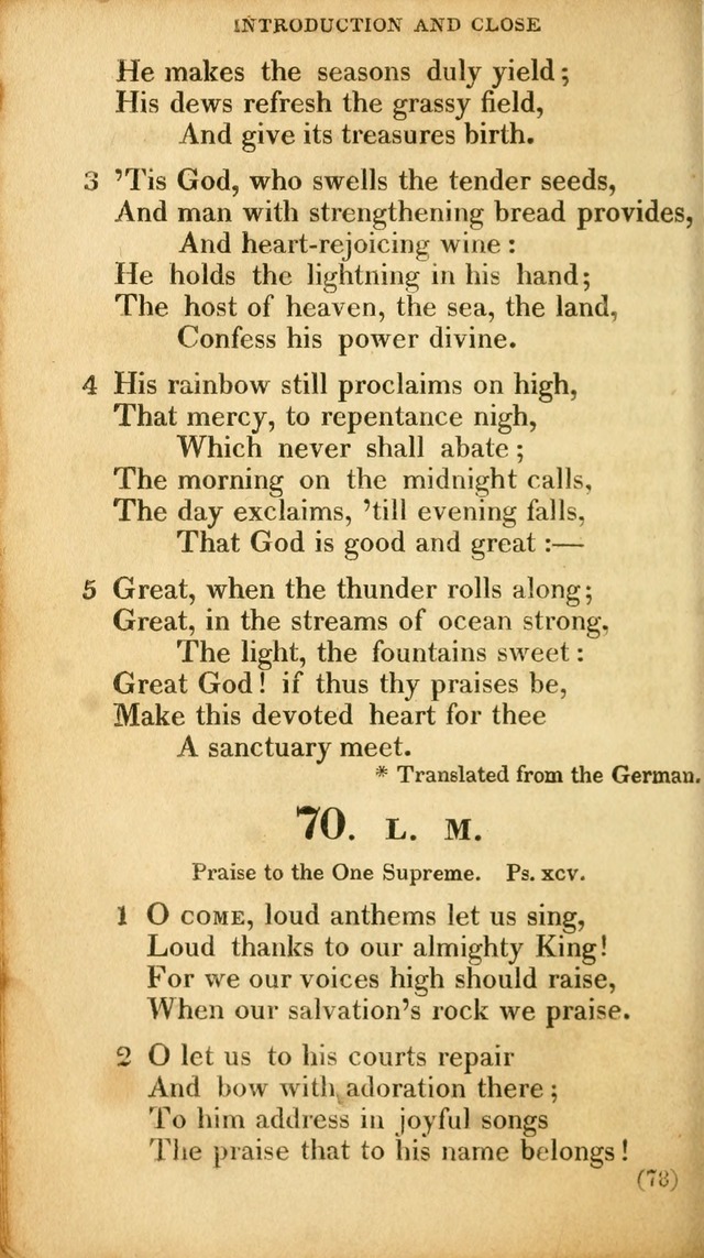 A Collection of Psalms and hymns, for social and private worship page 87