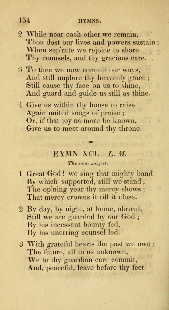 A Collection of Psalms and Hymns for Social and Private Worship page 154