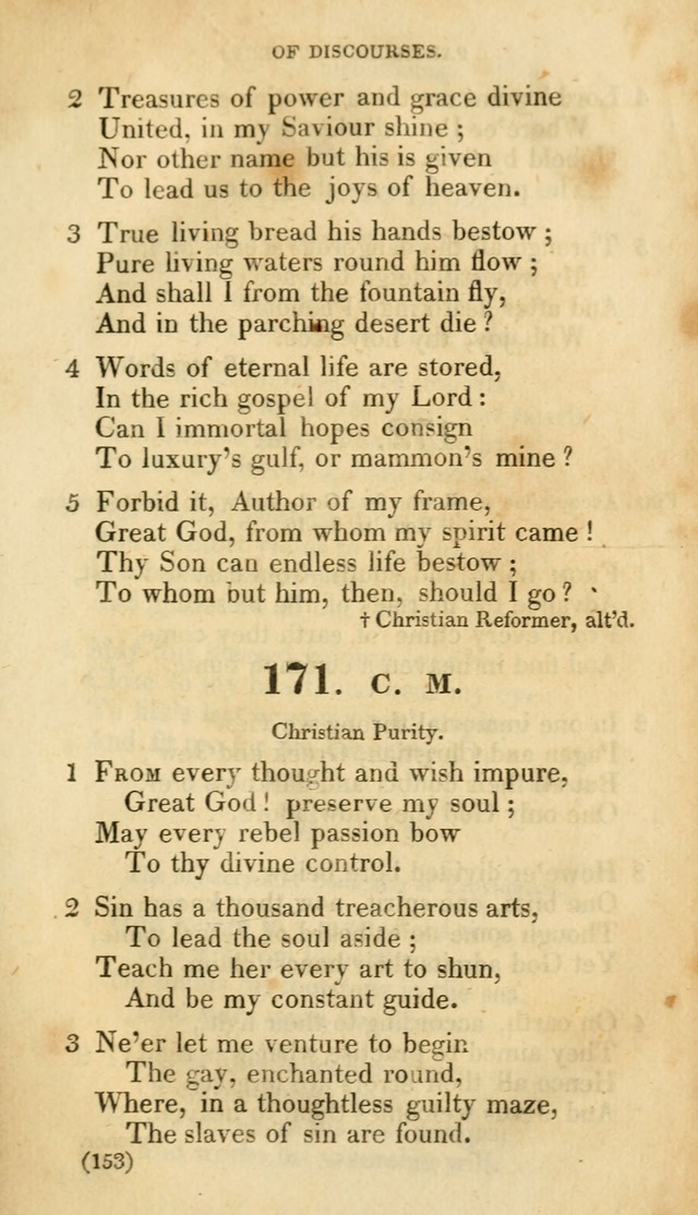 A Collection of Psalms and hymns, for social and private worship page 160