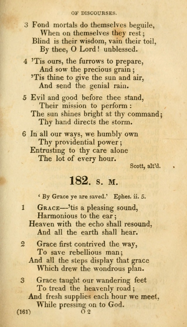 A Collection of Psalms and hymns, for social and private worship page 168