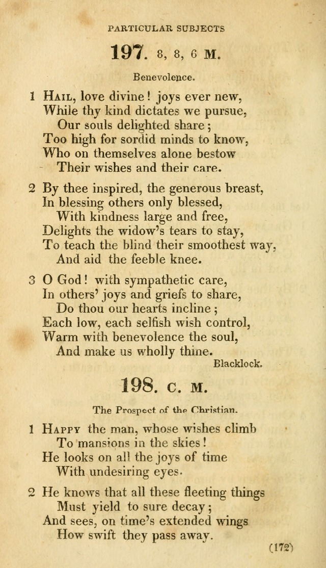 A Collection of Psalms and hymns, for social and private worship page 179