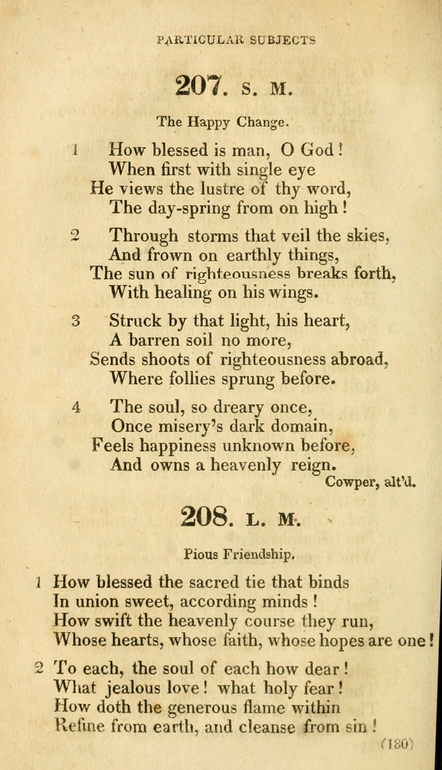 A Collection of Psalms and hymns, for social and private worship page 187
