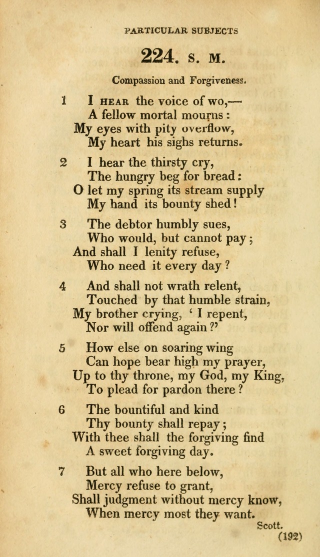 A Collection of Psalms and hymns, for social and private worship page 199