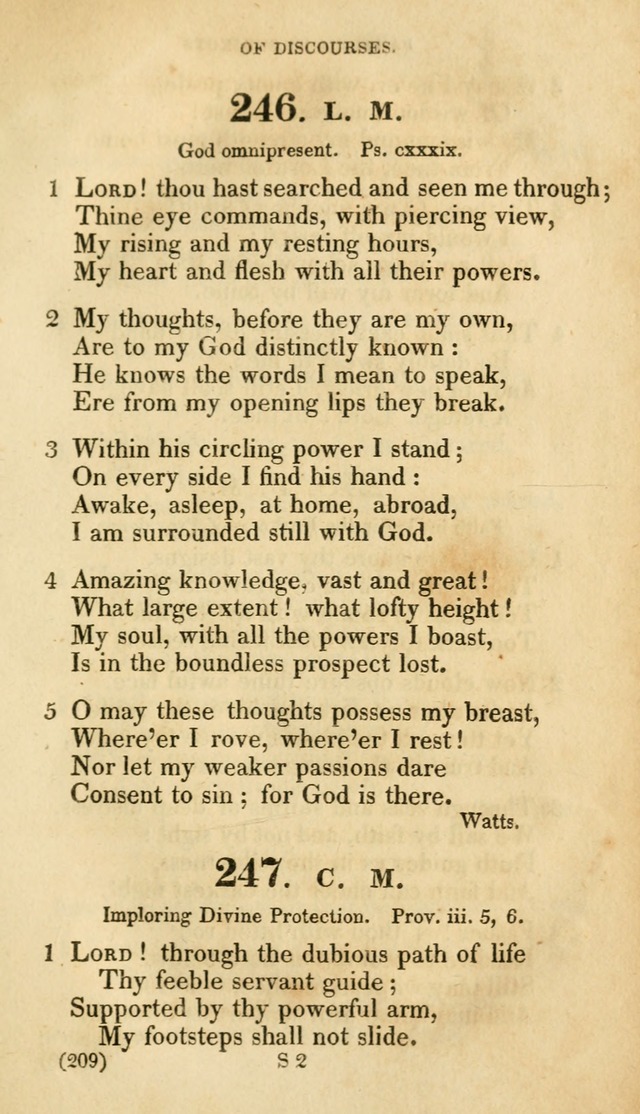A Collection of Psalms and hymns, for social and private worship page 216
