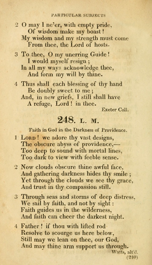 A Collection of Psalms and hymns, for social and private worship page 217