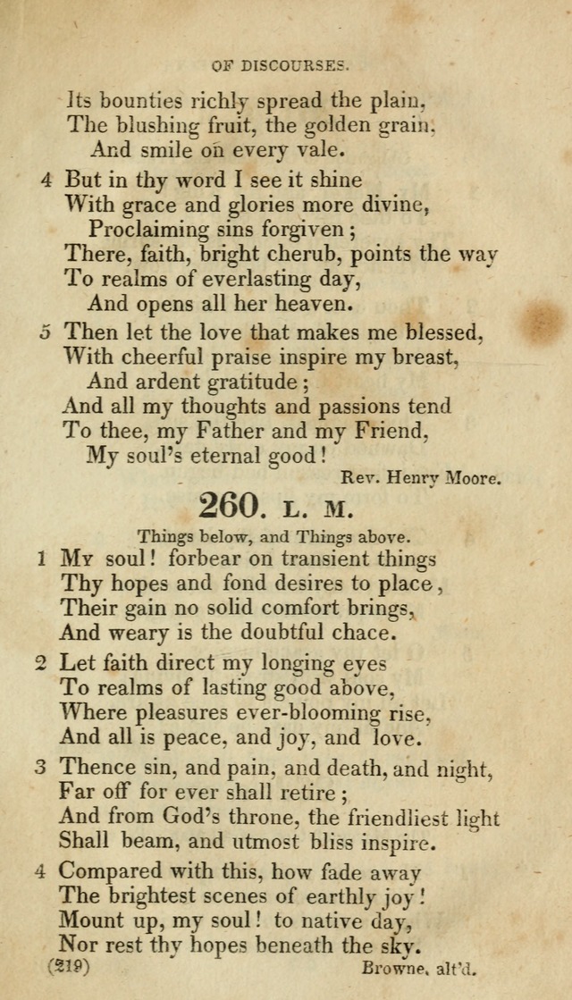A Collection of Psalms and hymns, for social and private worship page 226