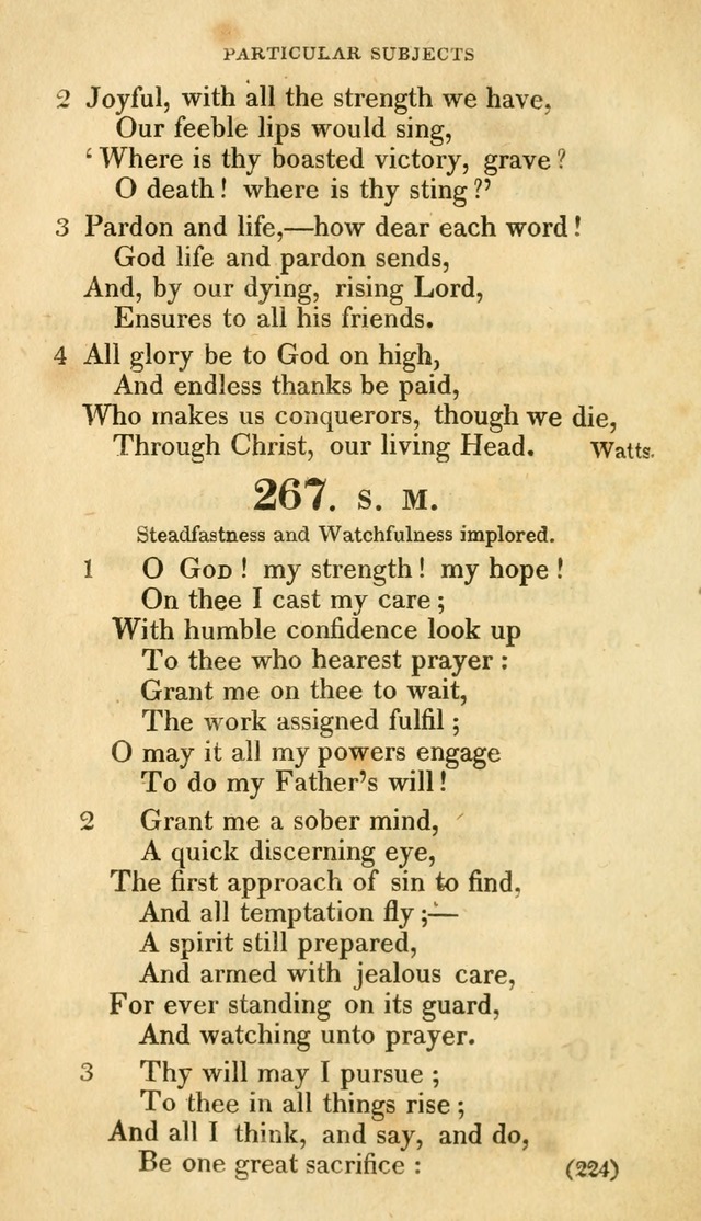 A Collection of Psalms and hymns, for social and private worship page 231