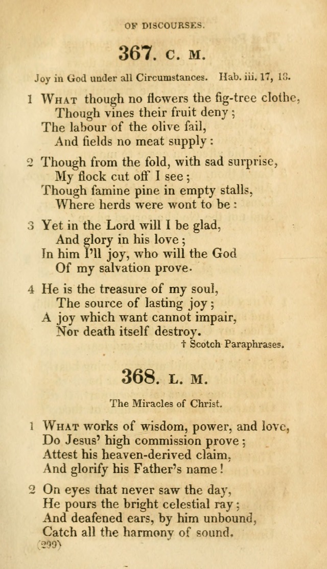 A Collection of Psalms and hymns, for social and private worship page 306