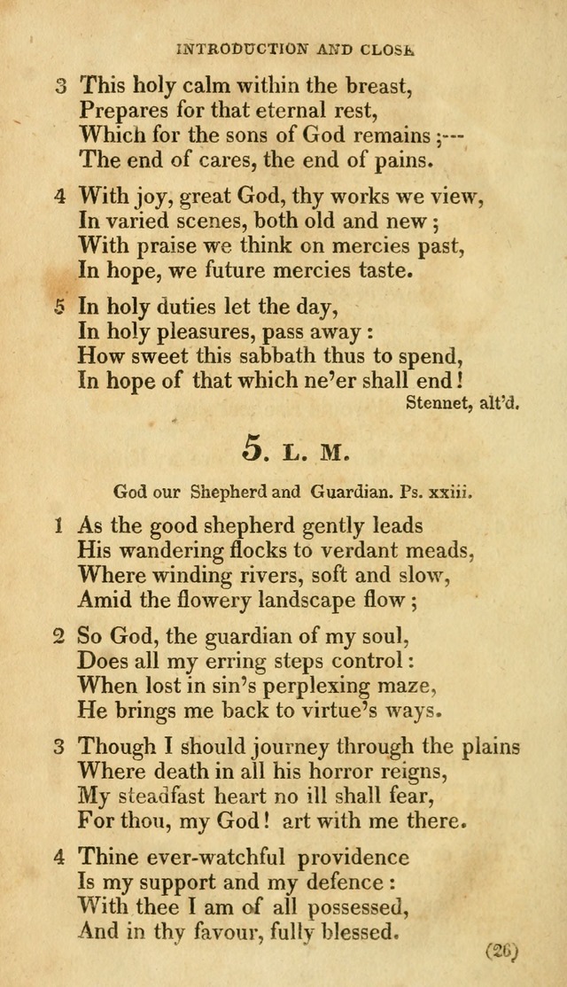 A Collection of Psalms and hymns, for social and private worship page 33