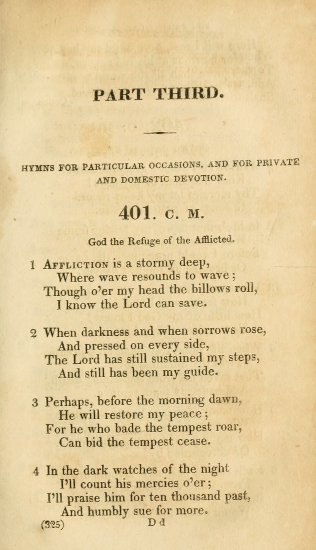 A Collection of Psalms and hymns, for social and private worship page 332