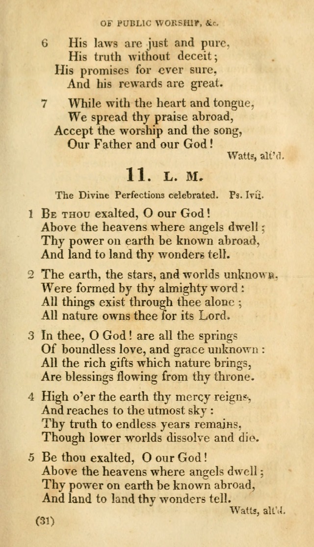 A Collection of Psalms and hymns, for social and private worship page 38