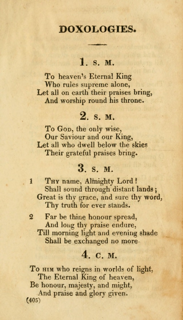 A Collection of Psalms and hymns, for social and private worship page 412