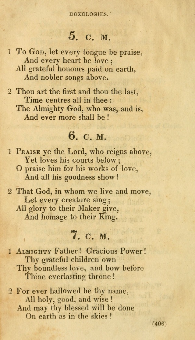 A Collection of Psalms and hymns, for social and private worship page 413
