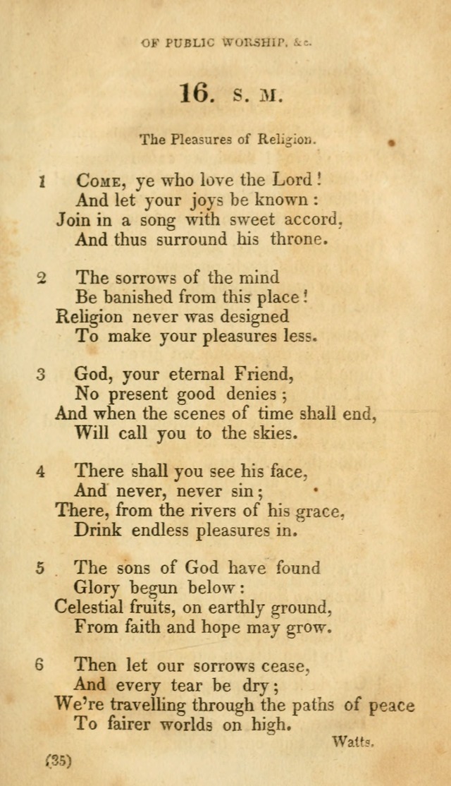 A Collection of Psalms and hymns, for social and private worship page 42