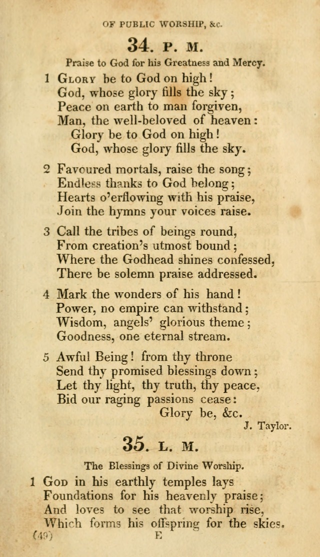 A Collection of Psalms and hymns, for social and private worship page 56
