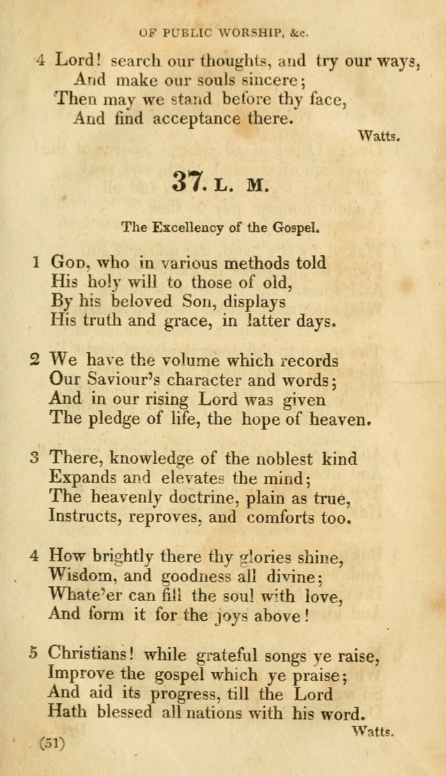 A Collection of Psalms and hymns, for social and private worship page 58