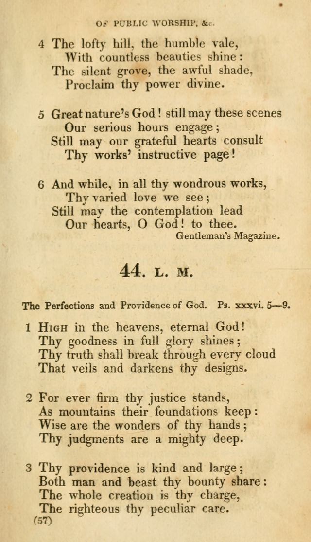 A Collection of Psalms and hymns, for social and private worship page 64