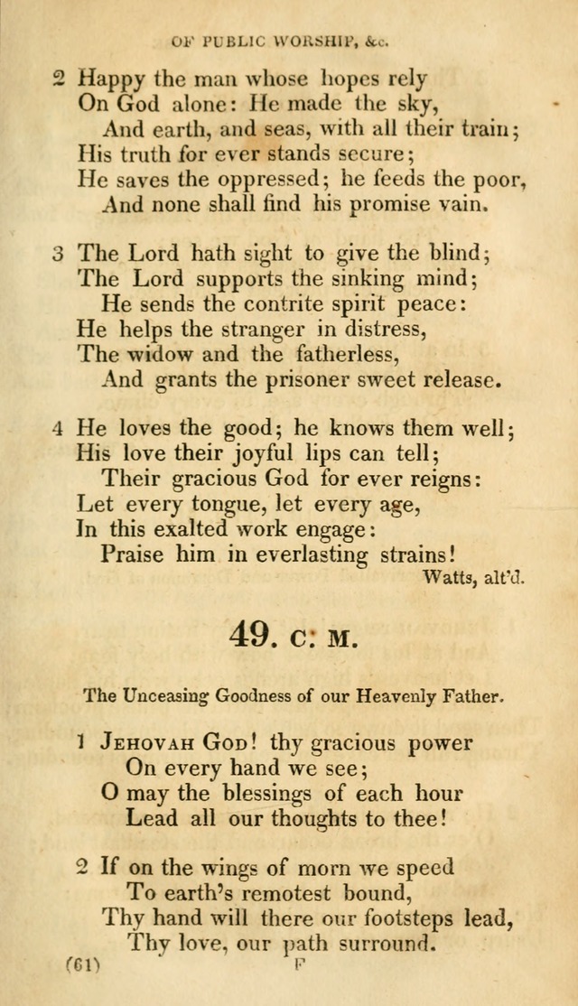 A Collection of Psalms and hymns, for social and private worship page 68