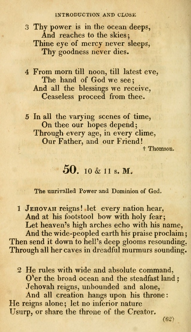 A Collection of Psalms and hymns, for social and private worship page 69