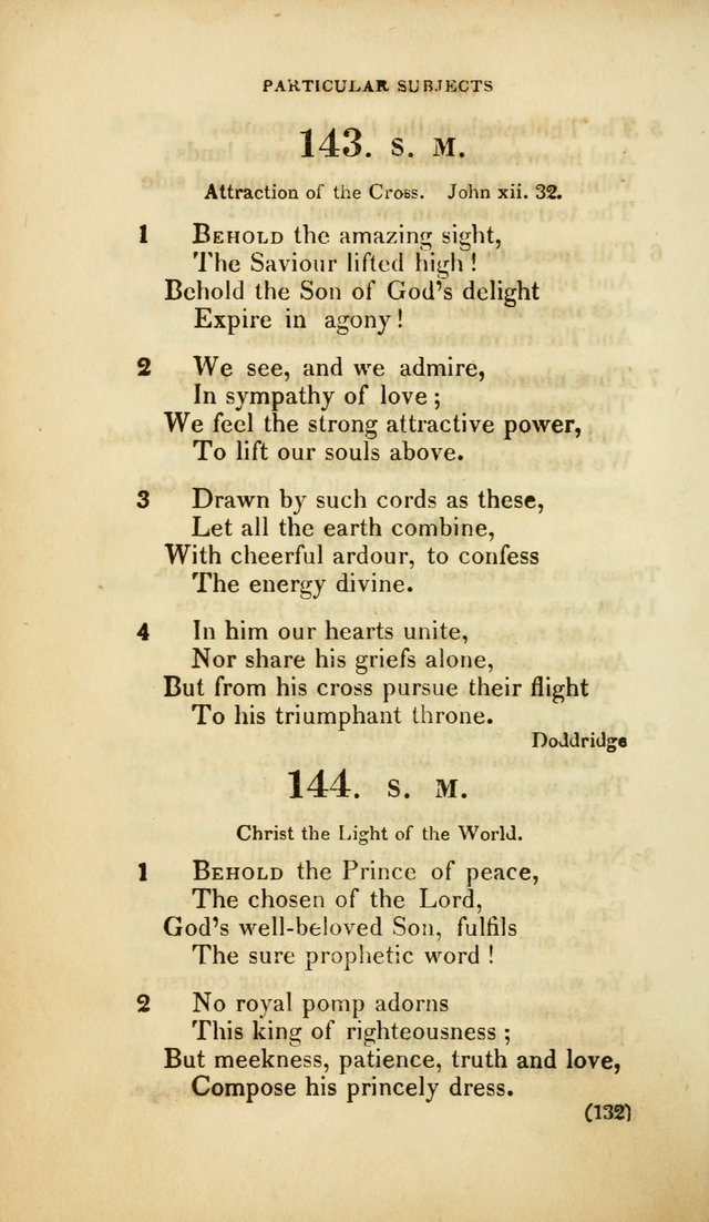 A Collection of Psalms and Hymns, for Social and Private Worship (Rev. ed.  with supplement) page 133