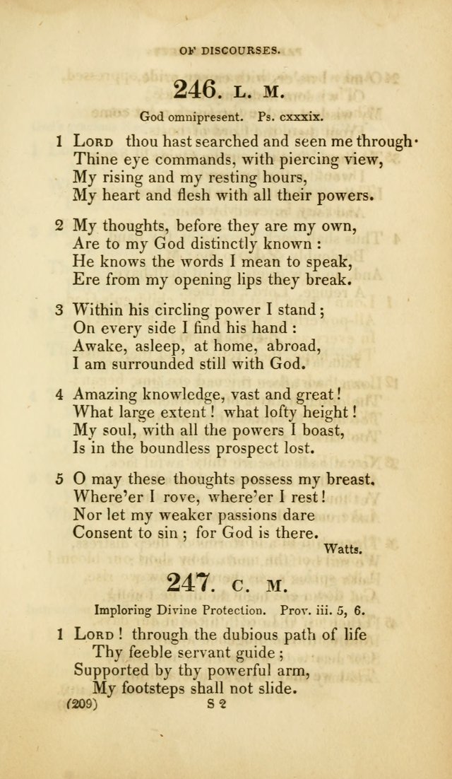 A Collection of Psalms and Hymns, for Social and Private Worship (Rev. ed.  with supplement) page 210