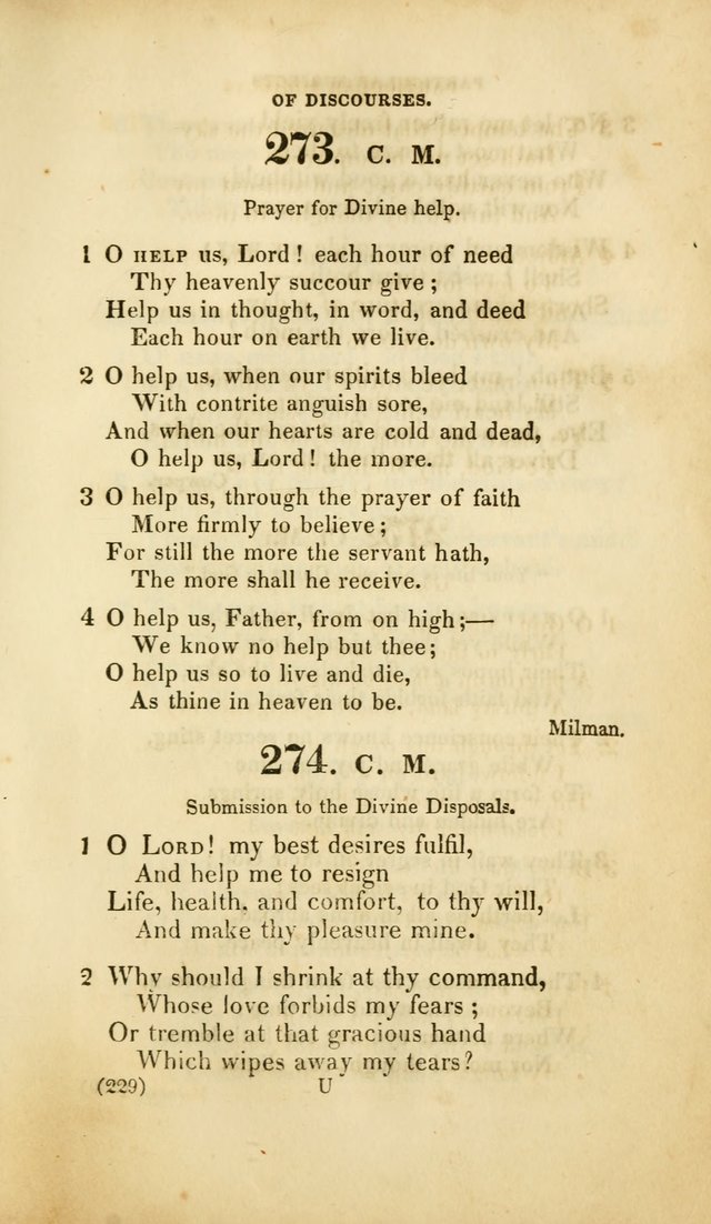 A Collection of Psalms and Hymns, for Social and Private Worship (Rev. ed.  with supplement) page 230
