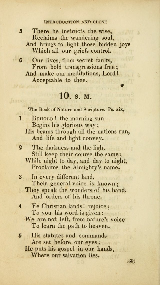 A Collection of Psalms and Hymns, for Social and Private Worship (Rev. ed.  with supplement) page 31