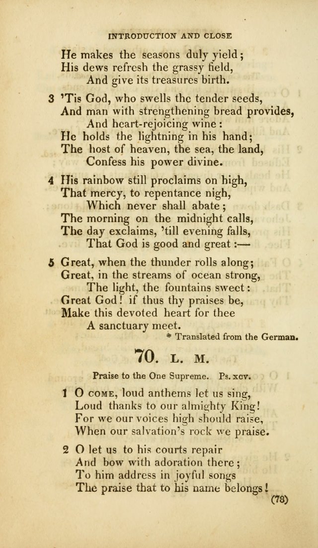 A Collection of Psalms and Hymns, for Social and Private Worship (Rev. ed.  with supplement) page 79