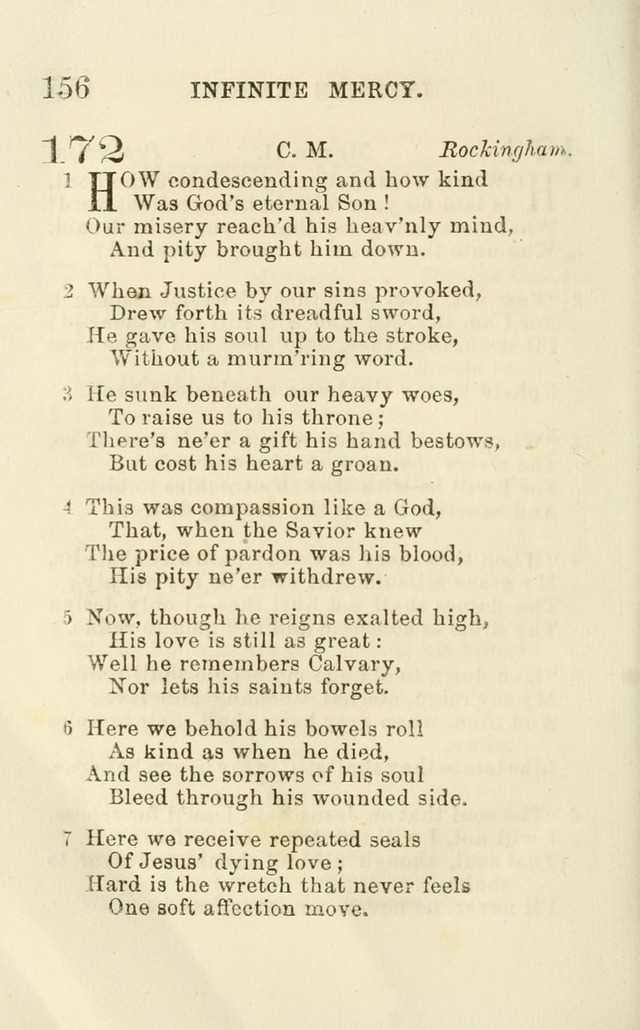 A Collection of Psalms, Hymns, and Spiritual Songs: suited to the various occasions of public worship and private devotion of the church of Christ: with an appendix of  German hymns page 154