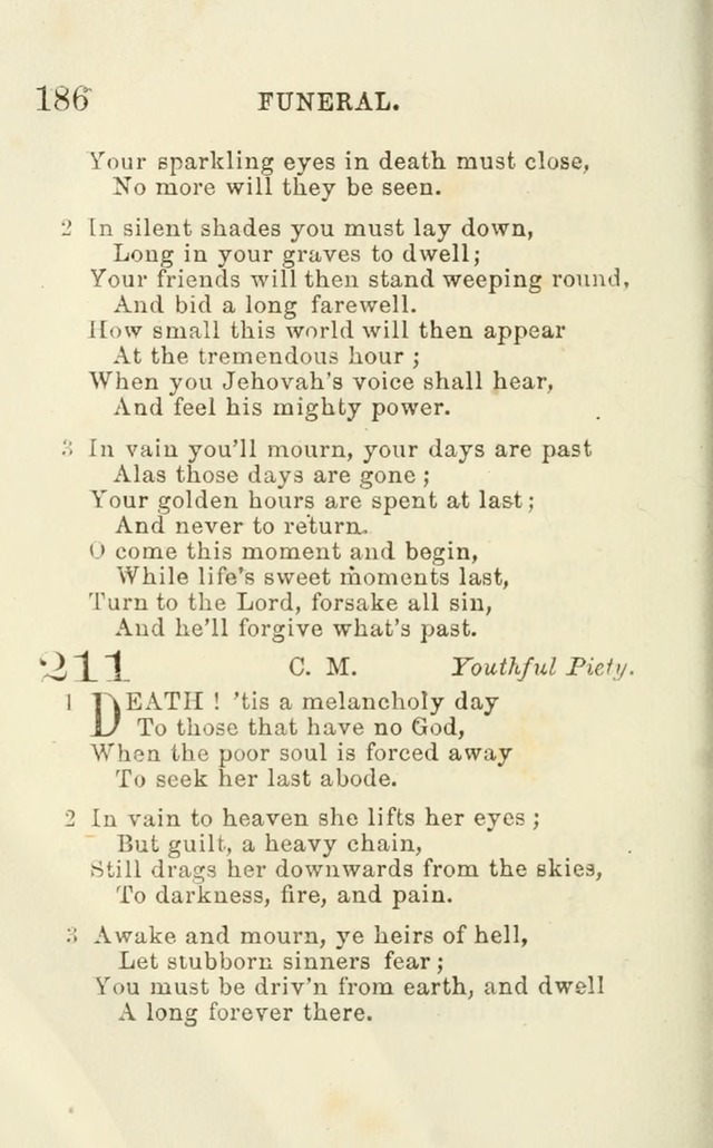 A Collection of Psalms, Hymns, and Spiritual Songs: suited to the various occasions of public worship and private devotion of the church of Christ: with an appendix of  German hymns page 184