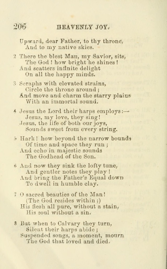 A Collection of Psalms, Hymns, and Spiritual Songs: suited to the various occasions of public worship and private devotion of the church of Christ: with an appendix of  German hymns page 204