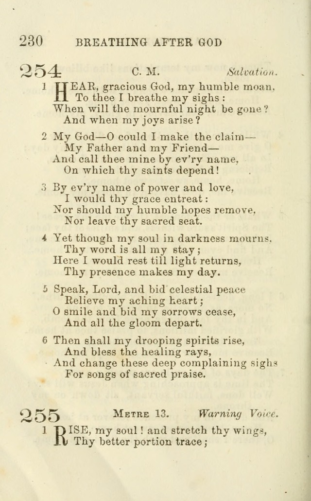 A Collection of Psalms, Hymns, and Spiritual Songs: suited to the various occasions of public worship and private devotion of the church of Christ: with an appendix of  German hymns page 228