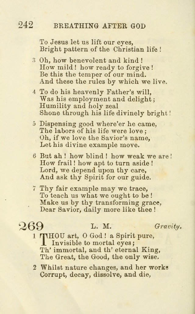 A Collection of Psalms, Hymns, and Spiritual Songs: suited to the various occasions of public worship and private devotion of the church of Christ: with an appendix of  German hymns page 240