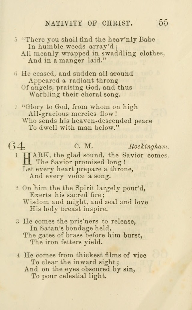 A Collection of Psalms, Hymns, and Spiritual Songs: suited to the various occasions of public worship and private devotion of the church of Christ: with an appendix of  German hymns page 53