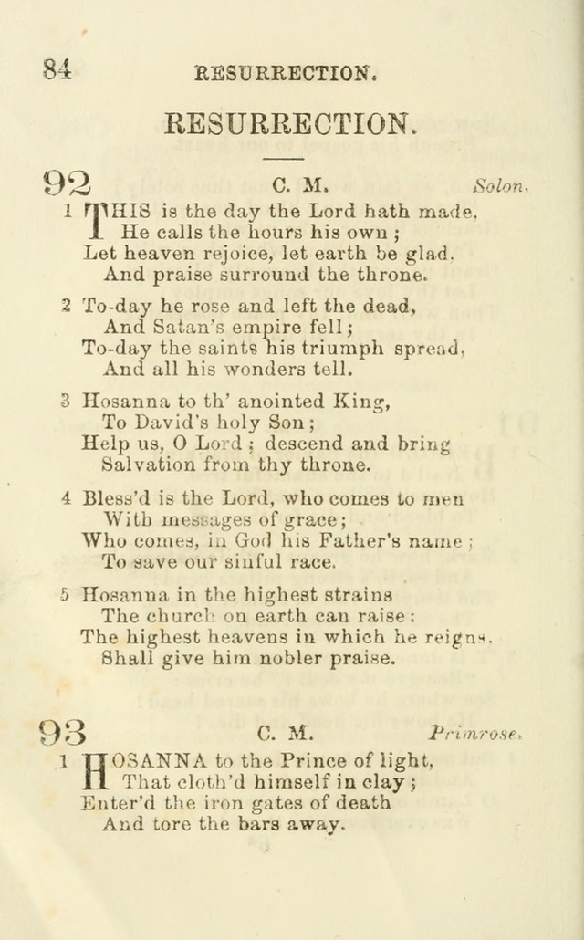 A Collection of Psalms, Hymns, and Spiritual Songs: suited to the various occasions of public worship and private devotion of the church of Christ: with an appendix of  German hymns page 82