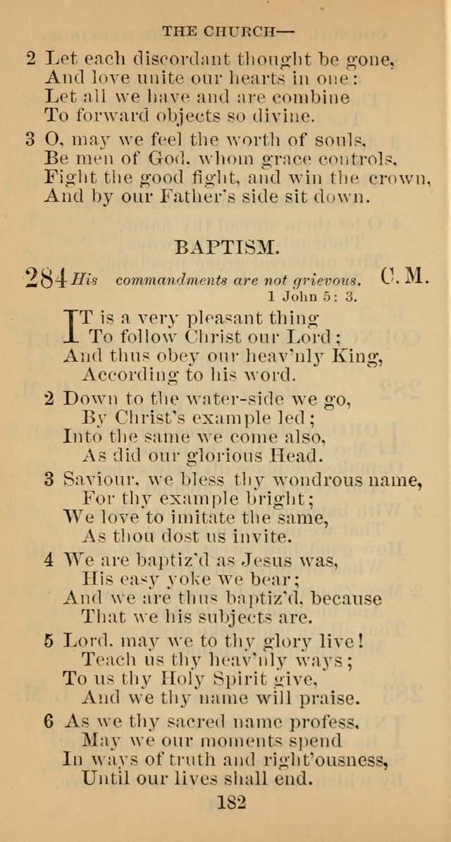 A Collection of Psalms, Hymns and Spiritual Songs; suited to the various kinds of Christian worship; and especially designed for and adapted to the Fraternity of the Brethren... page 189