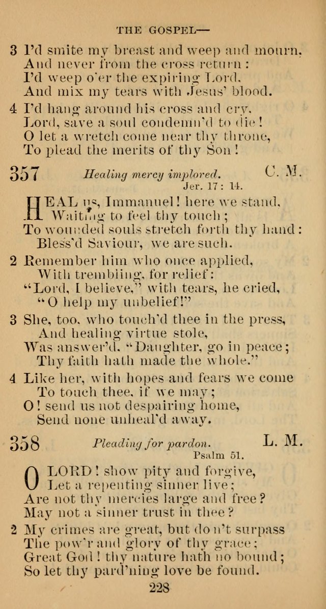 A Collection of Psalms, Hymns and Spiritual Songs; suited to the various kinds of Christian worship; and especially designed for and adapted to the Fraternity of the Brethren... page 235