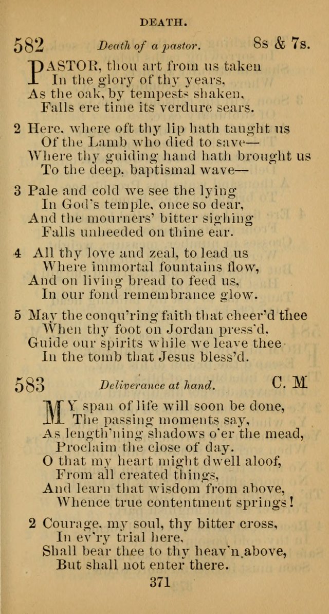 A Collection of Psalms, Hymns and Spiritual Songs; suited to the various kinds of Christian worship; and especially designed for and adapted to the Fraternity of the Brethren... page 378