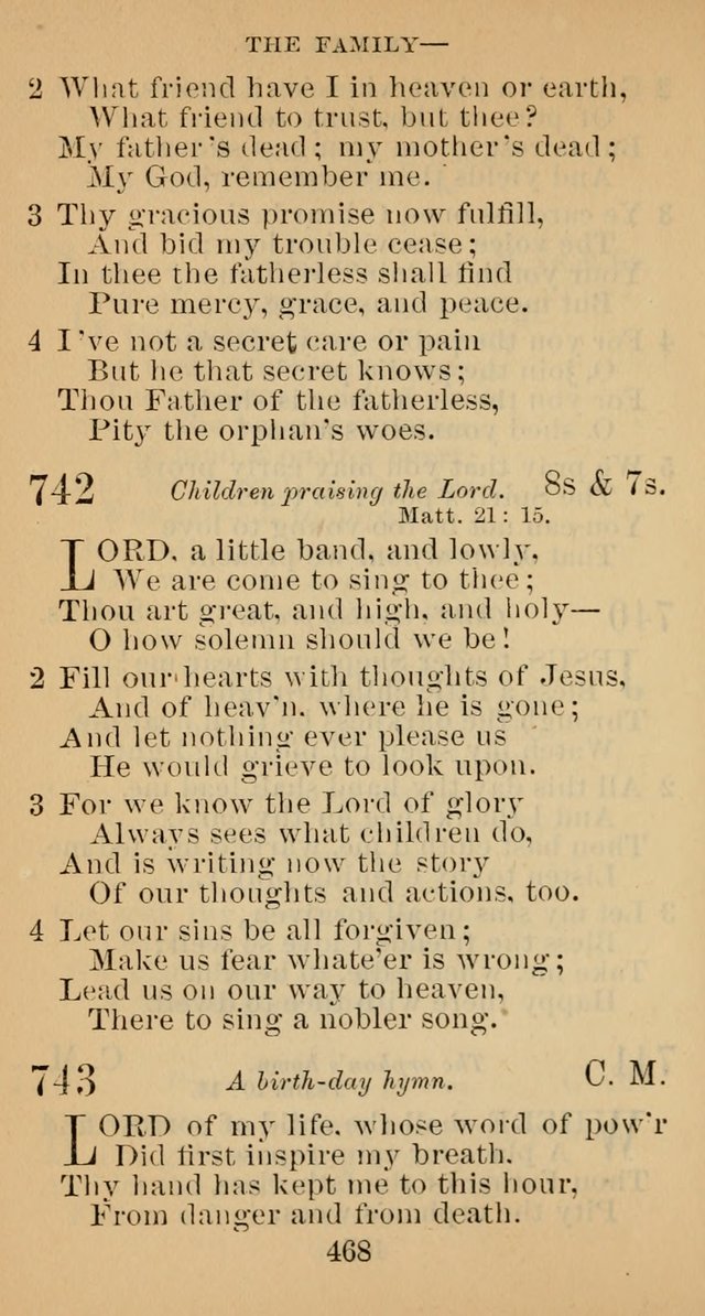 A Collection of Psalms, Hymns and Spiritual Songs; suited to the various kinds of Christian worship; and especially designed for and adapted to the Fraternity of the Brethren... page 475