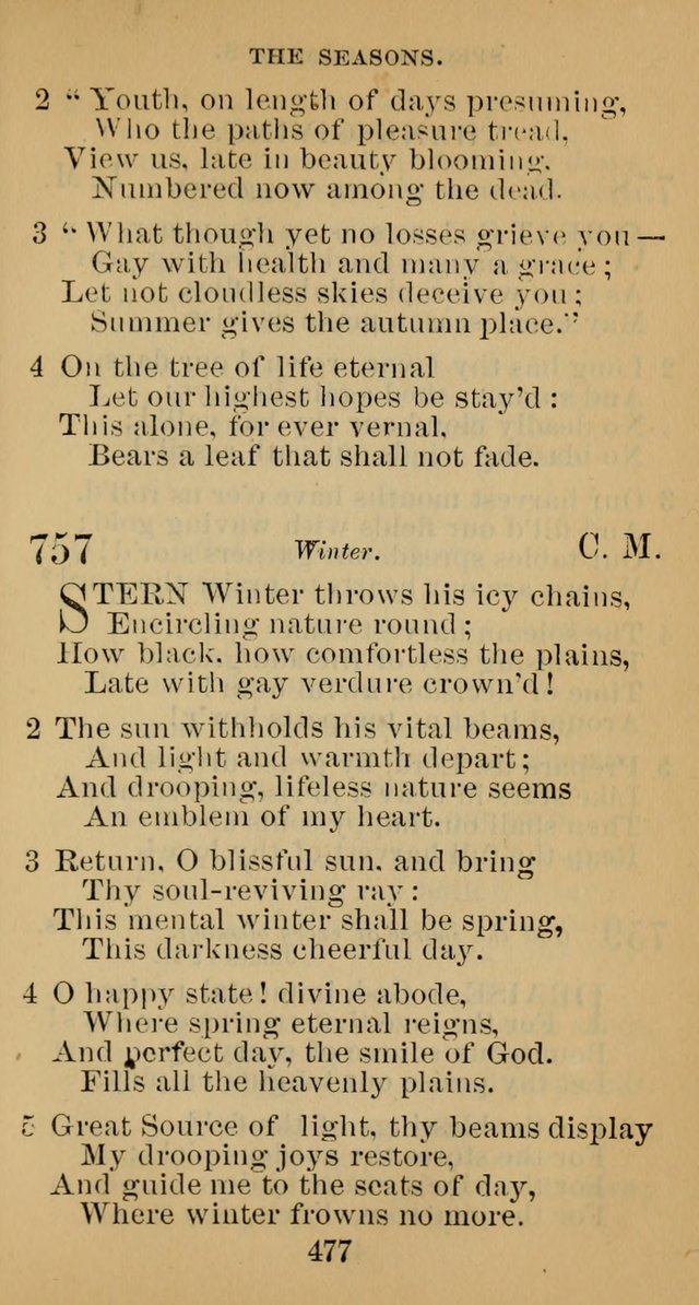 A Collection of Psalms, Hymns and Spiritual Songs; suited to the various kinds of Christian worship; and especially designed for and adapted to the Fraternity of the Brethren... page 484