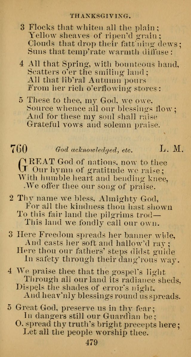 A Collection of Psalms, Hymns and Spiritual Songs; suited to the various kinds of Christian worship; and especially designed for and adapted to the Fraternity of the Brethren... page 486